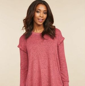 Motherhood Maternity Sleep Nursing Sweater